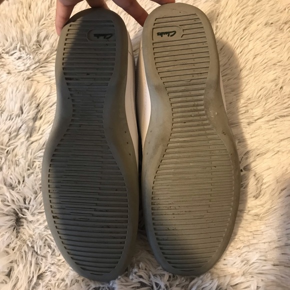 Clark’s Men’s leather white lace shoe - Picture 6 of 6